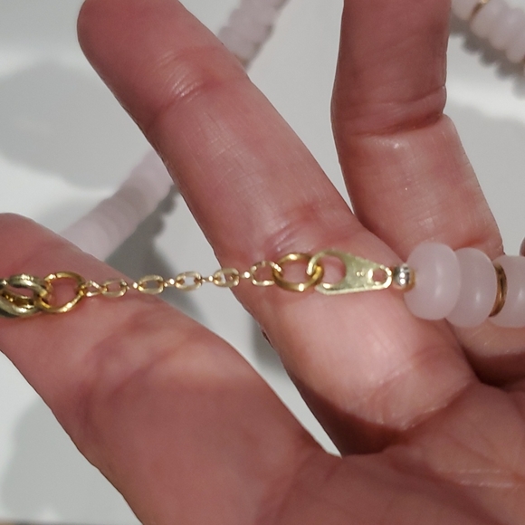 Beaded Blush Pink Chocker - Picture 3 of 3